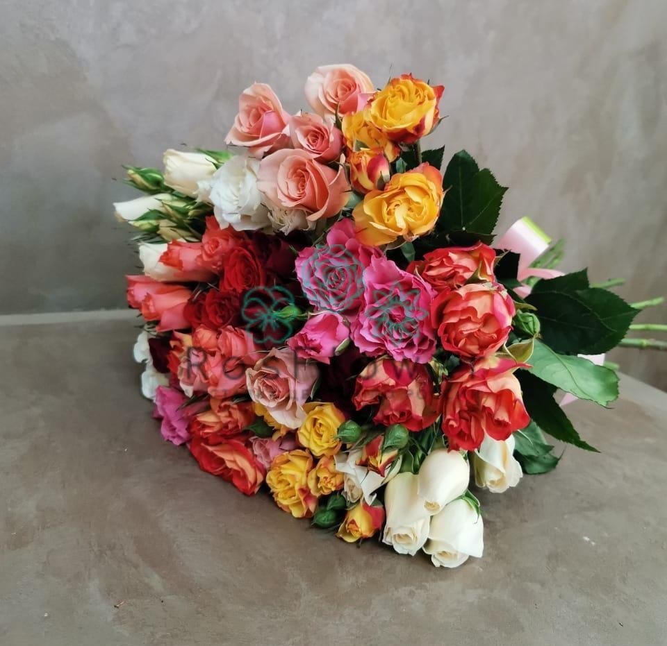 Букет цветов из: Розы в Сонино