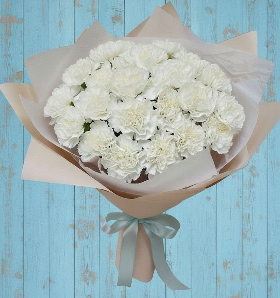 Букет цветов из: Гвоздики в Сонино