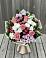 Букет цветов из: Альстромерии, Гвоздики, Розы и Хризантемы в Сонино
