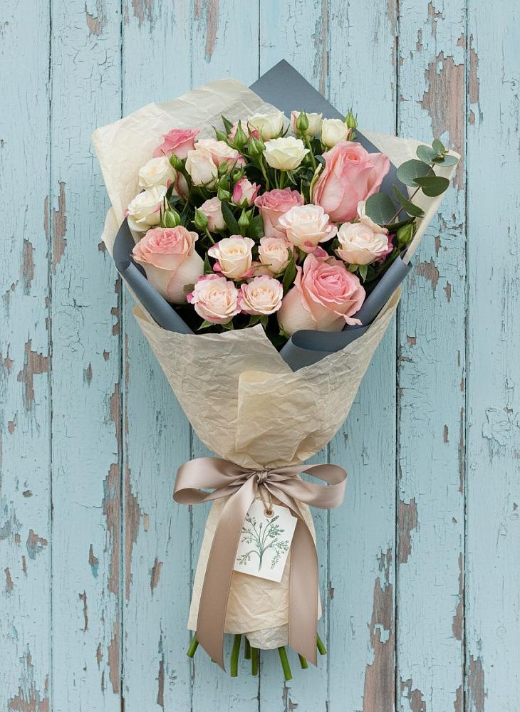 Букет цветов из: Розы в Сонино