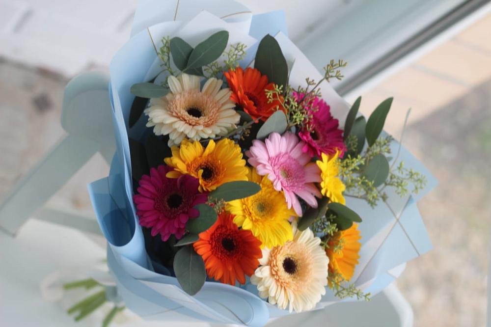 Букет цветов из: Герберы в Сонино