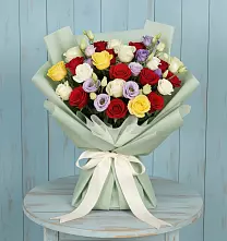 Букет цветов из:  Розы в Сонино