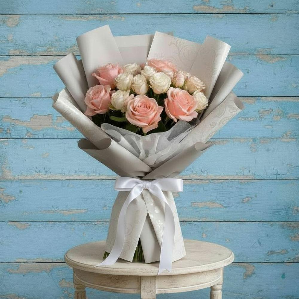 Букет цветов из: Розы в Сонино