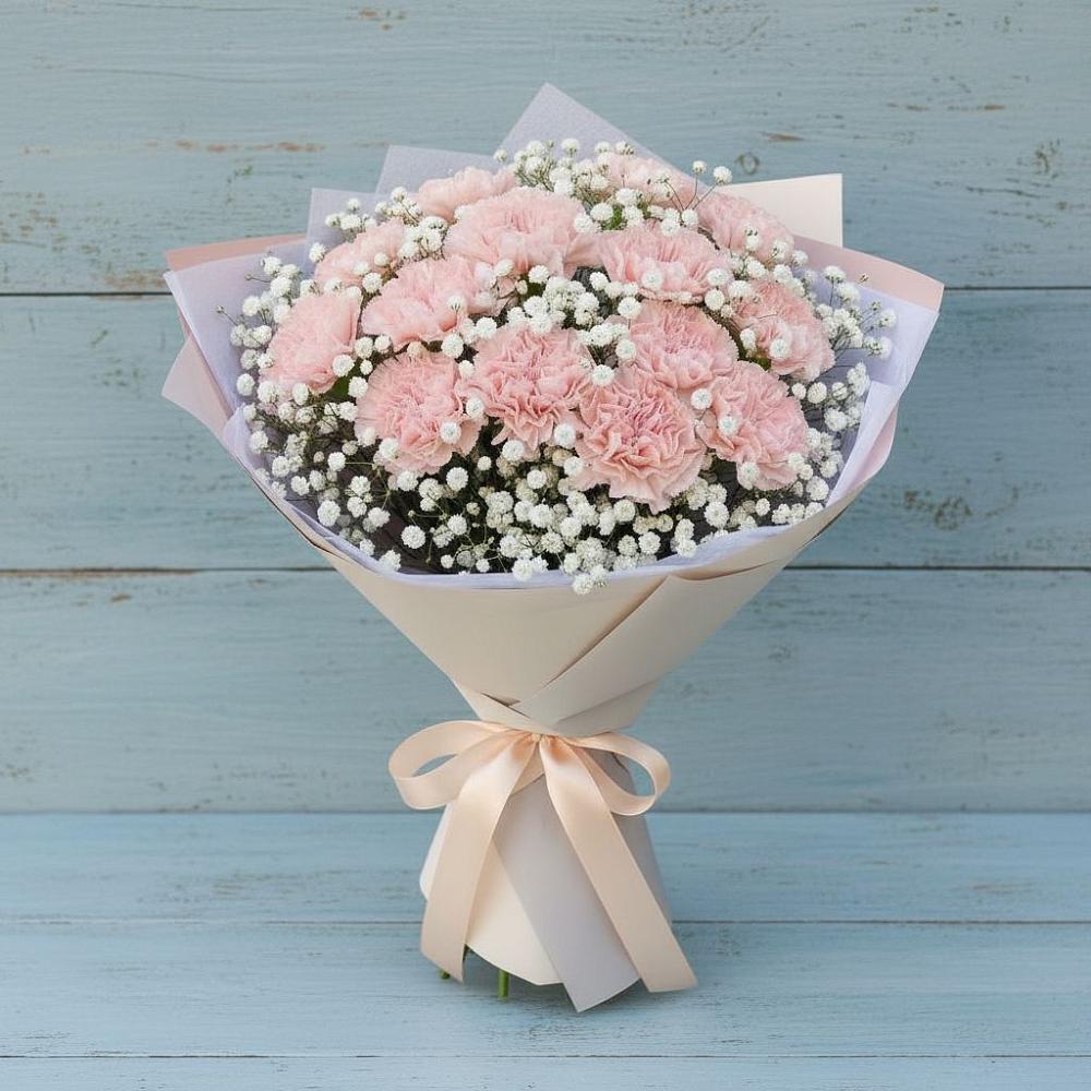 Букет цветов из: Гвоздики в Сонино