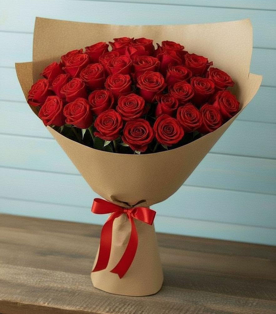 Букет Красные розы Милано в Сонино