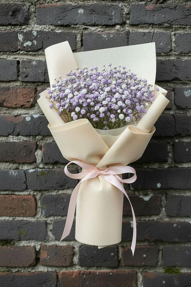 Букет цветов из: Гипсофила в Сонино