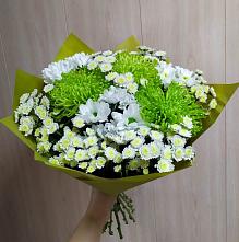 Букет цветов из:  Хризантемы #REPLACE_PRED# Сонино