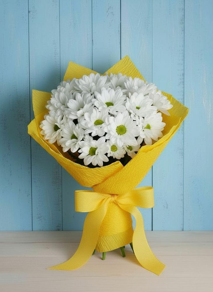 Букет цветов из: Хризантемы в Сонино