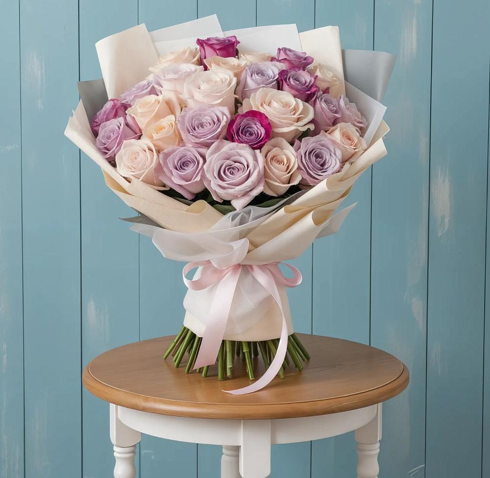 Букет цветов из: Розы в Сонино