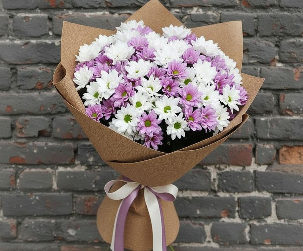 Букет цветов из: Хризантемы в Сонино