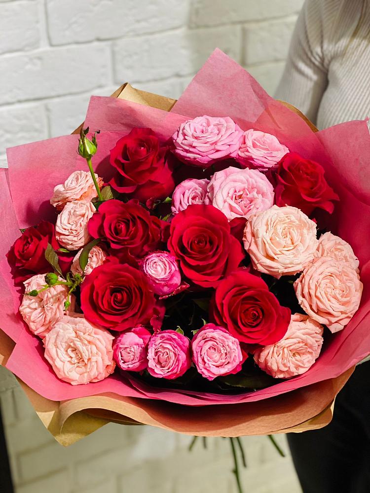 Букет цветов из: Розы в Сонино