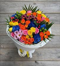 Букет цветов из:  Розы и Хризантемы в Сонино