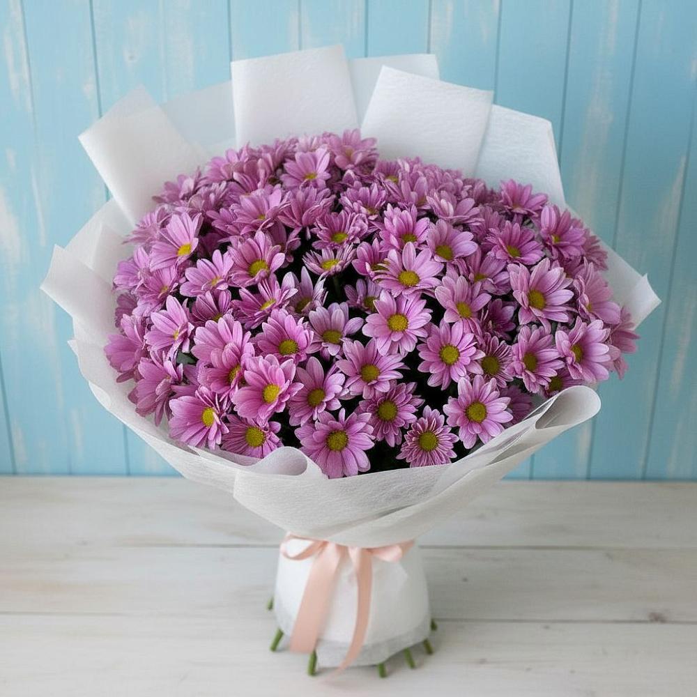 Букет цветов из: Хризантемы в Сонино