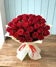 Букет 29 Красных роз в Сонино