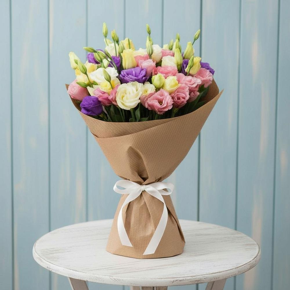 Букет цветов из: Лизиантусы в Сонино