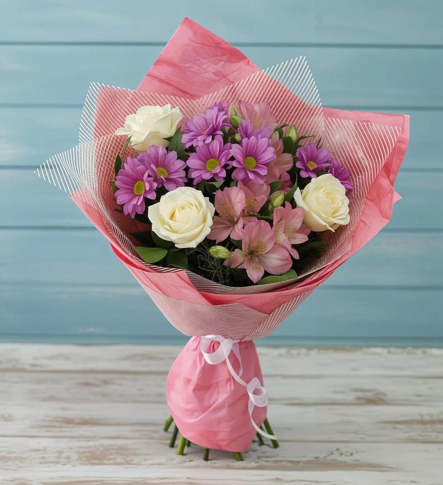 Букет цветов из: Герберы в Сонино