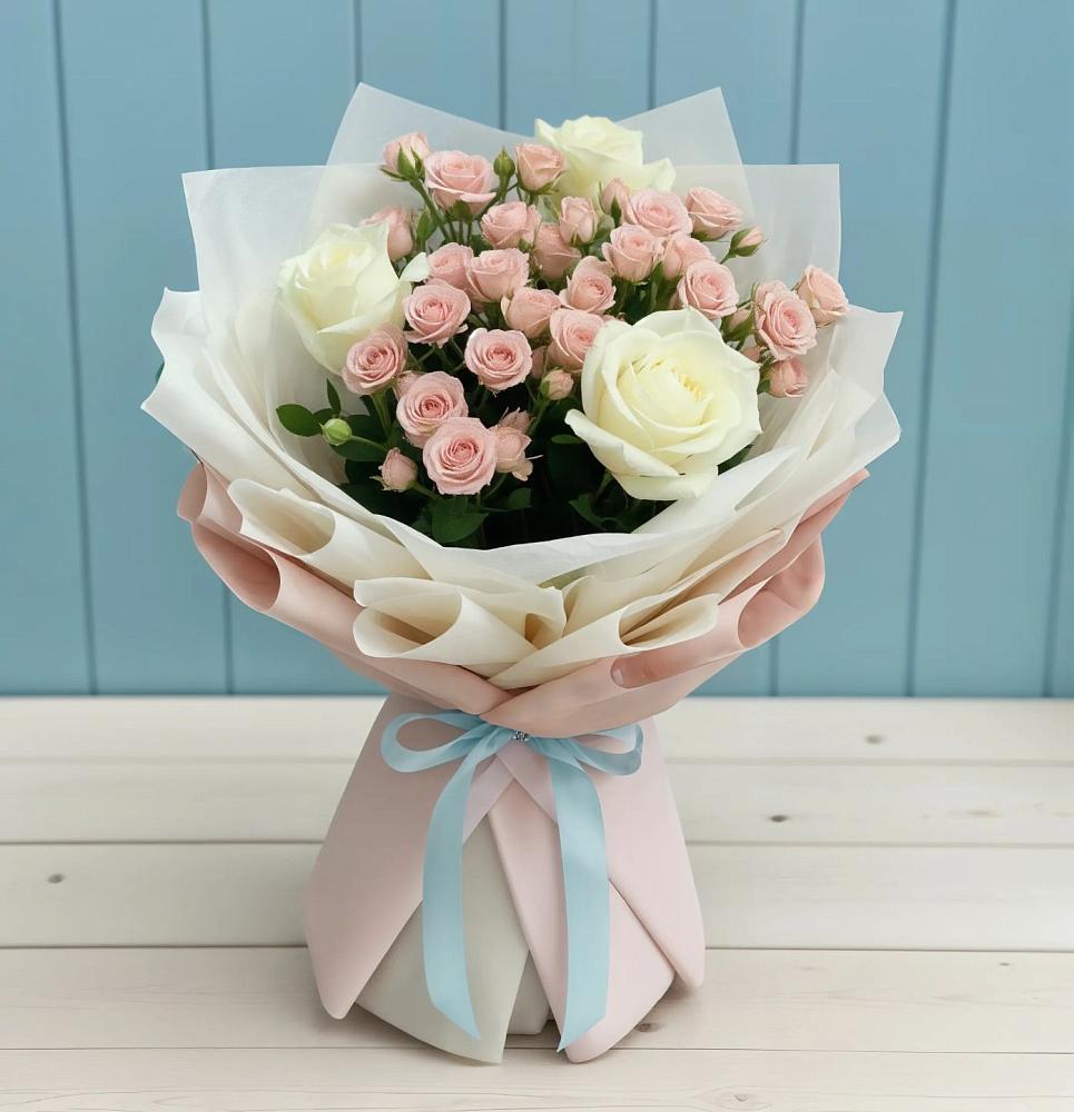 Букет цветов из: Розы в Сонино