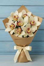 Букет цветов из:  Орхидеи и Розы в Сонино